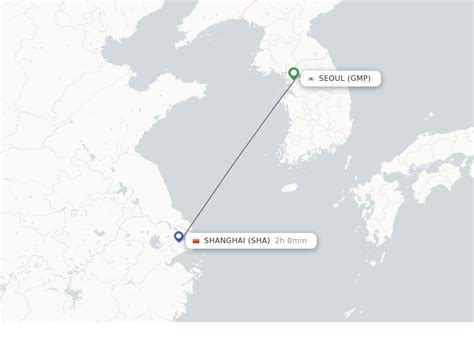 上海飛首爾多少里程：探究兩地之間的航空距離與旅程體驗